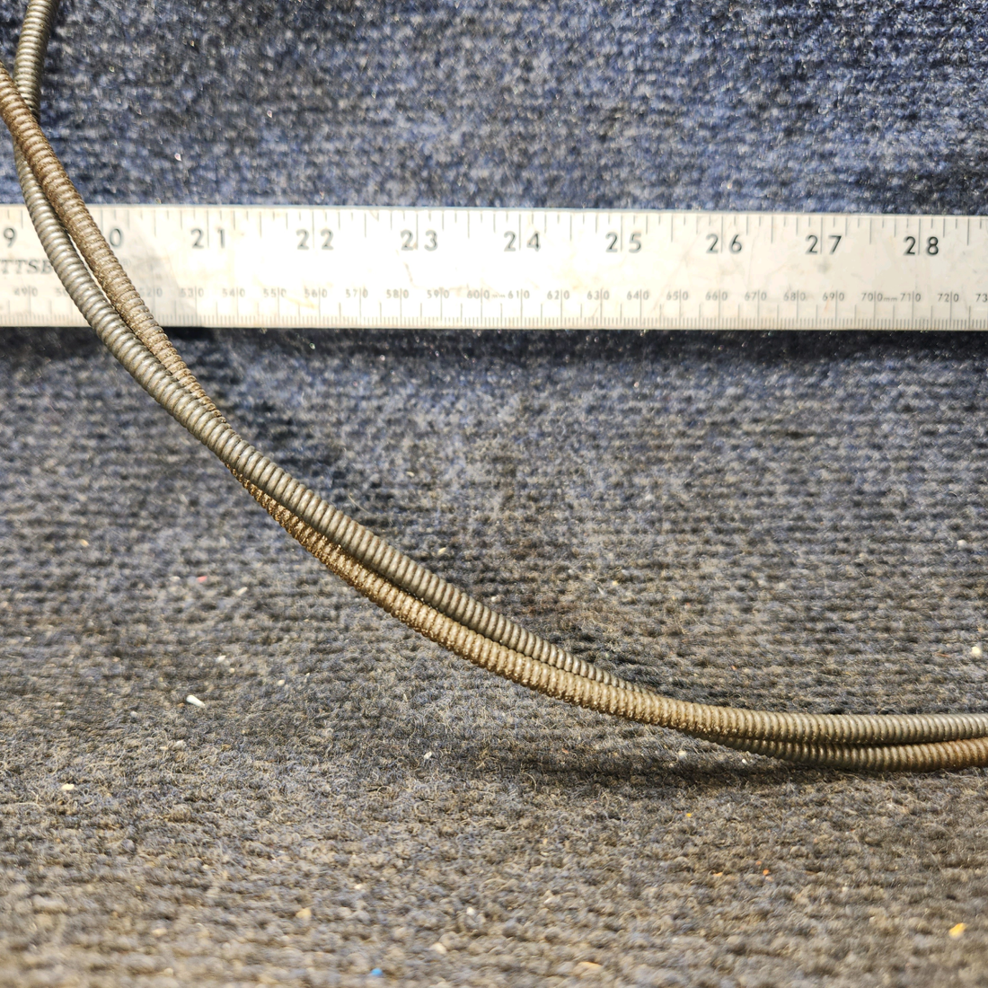 Used aircraft parts for sale, S1239-15 Cessna 172F Cabin Heat Control Cable (Length: 58”)