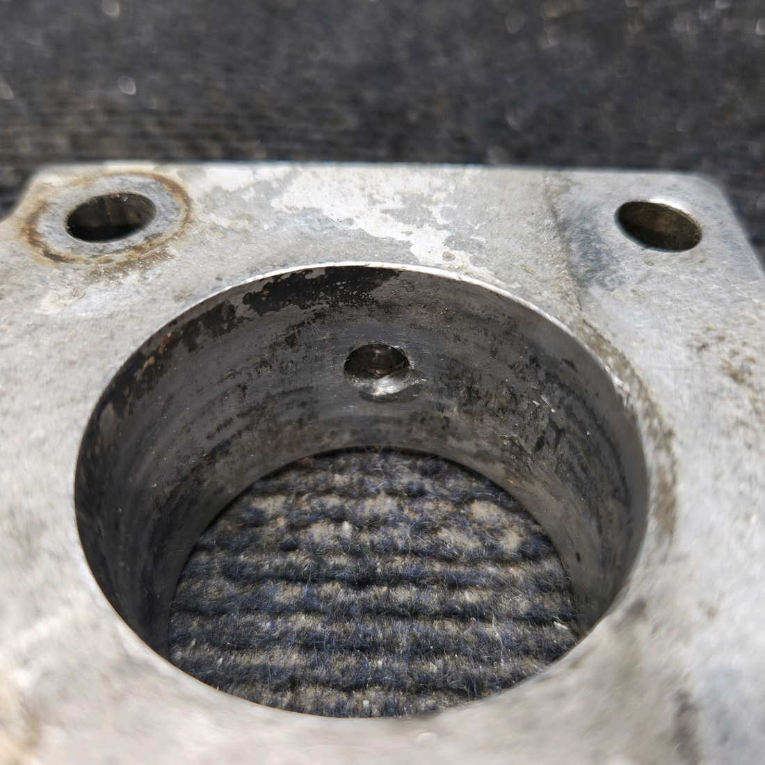 Used aircraft parts for sale, 0624-927 Piper PA-28-140 Nose Gear Fork Block