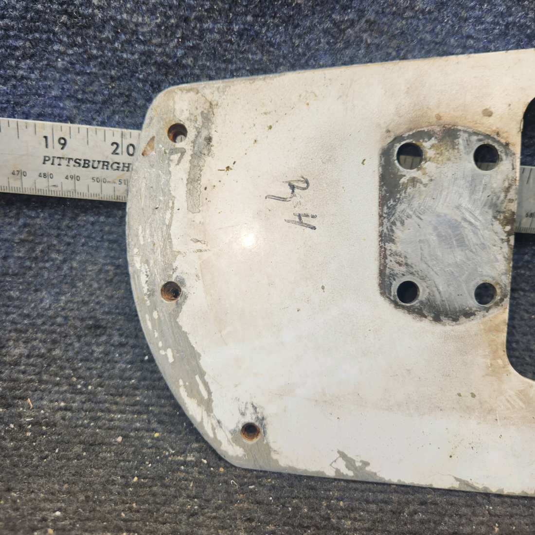Used aircraft parts for sale, 0441187-2 cessna 150G Main Gear Plate Assembly – RH
