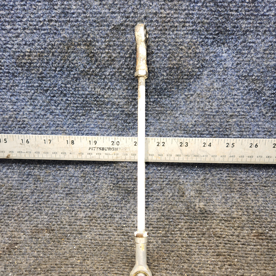 Used aircraft parts for sale, 0523537 cessna 150G Flap Push-Pull Rod Assembly