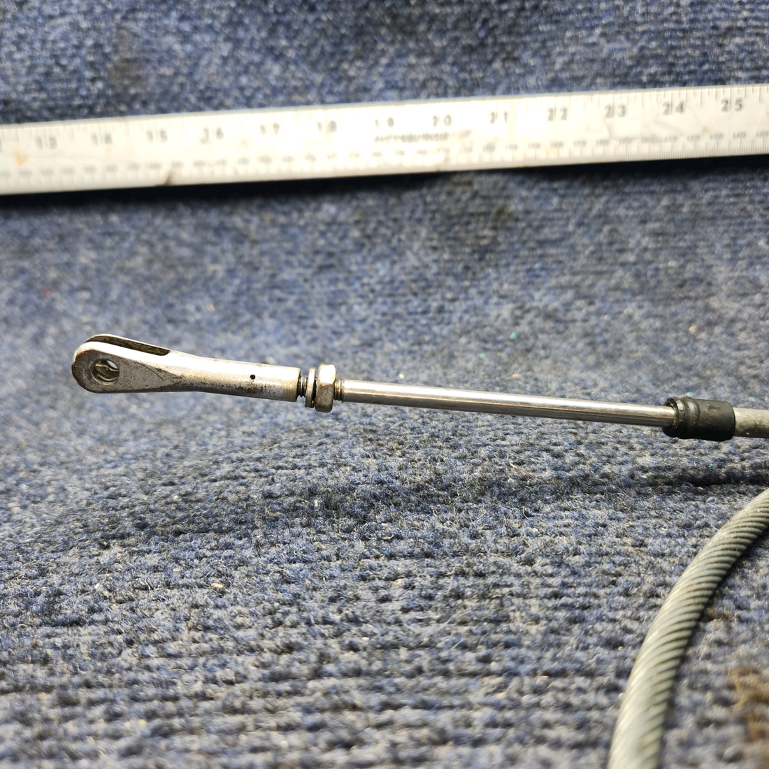 Used aircraft parts for sale, PS50146-13-10 PIPER PA28RT-201 Mixture Cable - Length 72"-  Price per Each