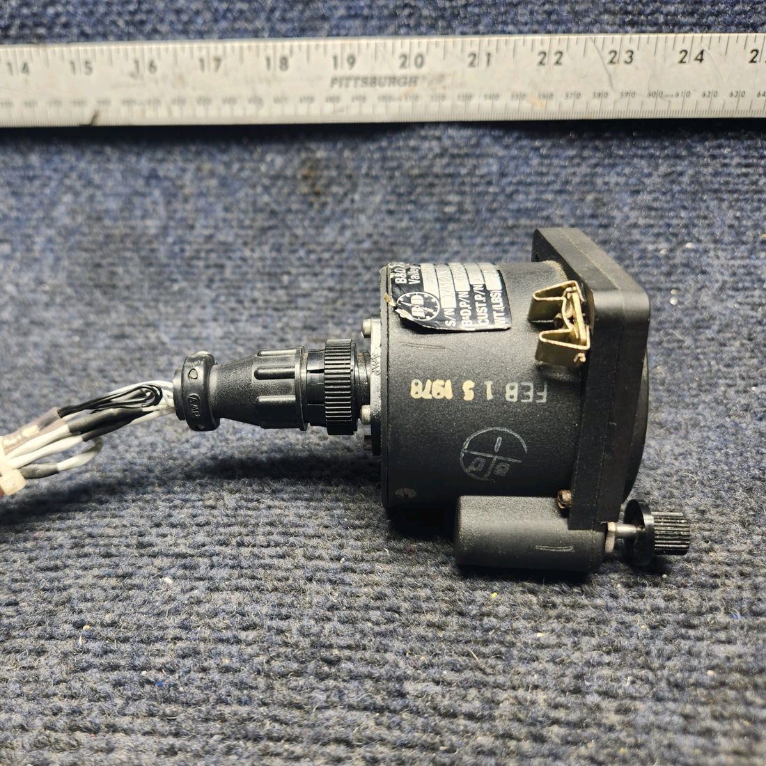 Used aircraft parts for sale, 880001-509 MOONEY M20J OAT/EGT GAUGE NO EGT PROBES - NO OAT PROBE