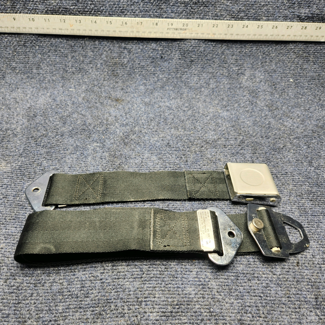 Used aircraft parts for sale, 502985-401 Beechcraft C23 SUNDOWNER SOUTHERN SAFETY SEAT BELT