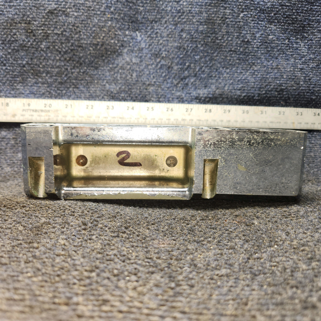 Used aircraft parts for sale, 66710-017 Piper PA32RT-300 Aft Armrest Assembly with Ashtray - RH Middle