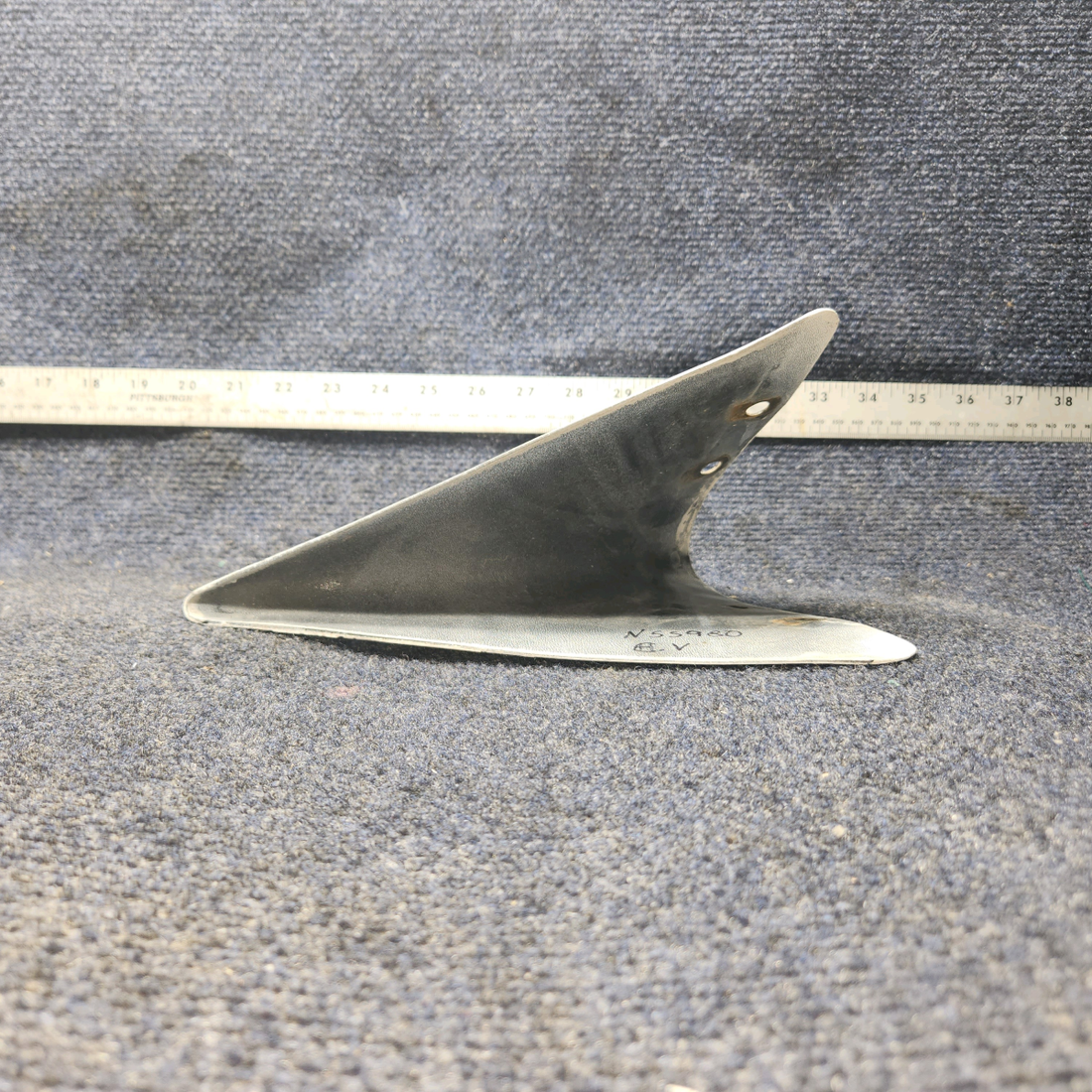 Used aircraft parts for sale, 63517-000 Piper PA28-140 Fin Fairing