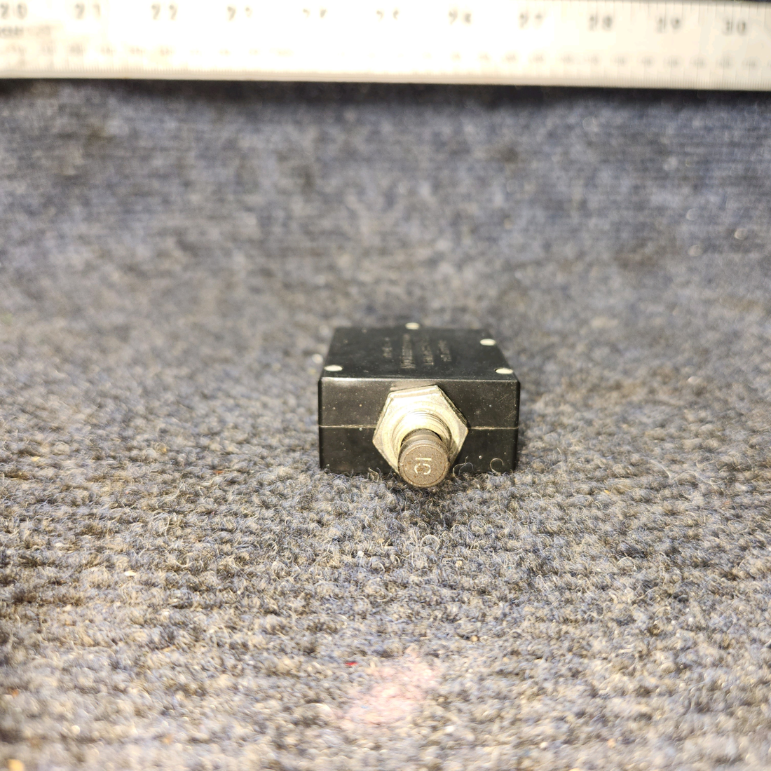 Used aircraft parts for sale, CB‑2310A Wood Electric BEECHCRAFT 95-55B Push-to-Reset Circuit Breaker