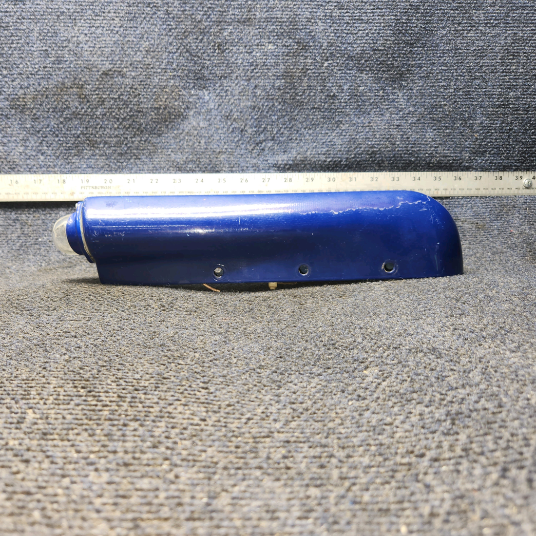 Used aircraft parts for sale, 63541-000 PIPER PA28-140 Tip- Rudder with Tail Light.