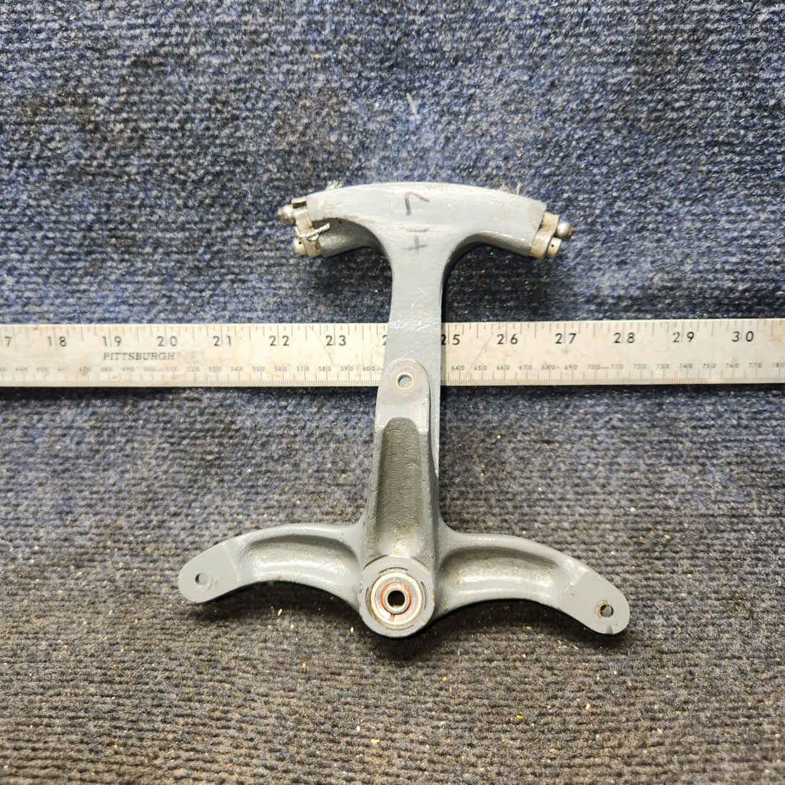 Used aircraft parts for sale, 35-524137 BEECHCRAFT F35 Bellcrank Rudder Pedal Control LH