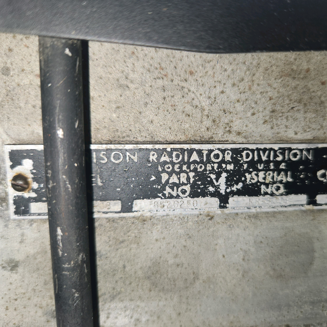 Used aircraft parts for sale, 21182-00, 21183-00, 21184-00 PIPER PA-24-250 Oil Cooler with Brackets