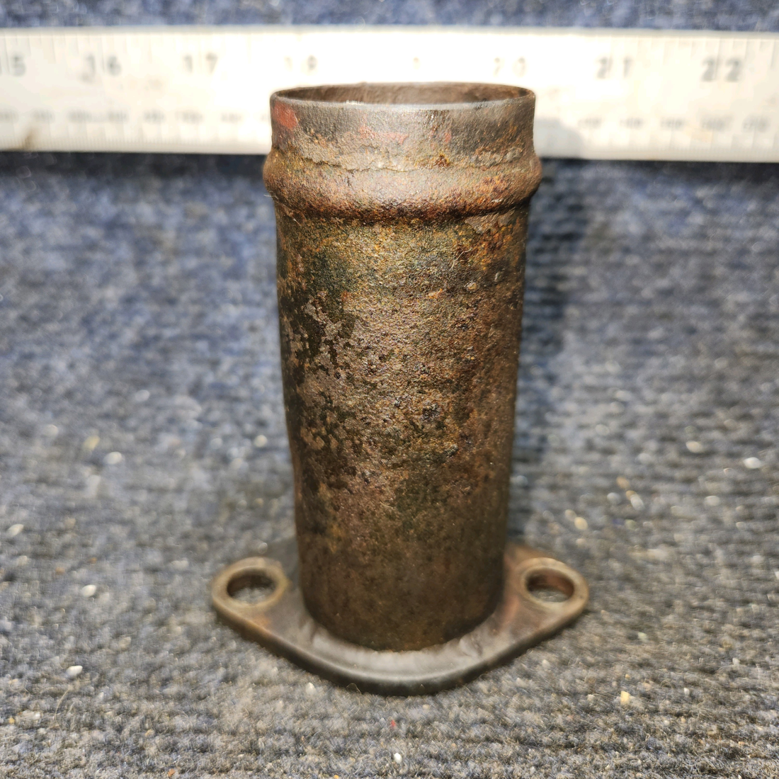 Used aircraft parts for sale, 0450338-14 Continental O-300-D Cessna 172F Exhaust Straight Riser