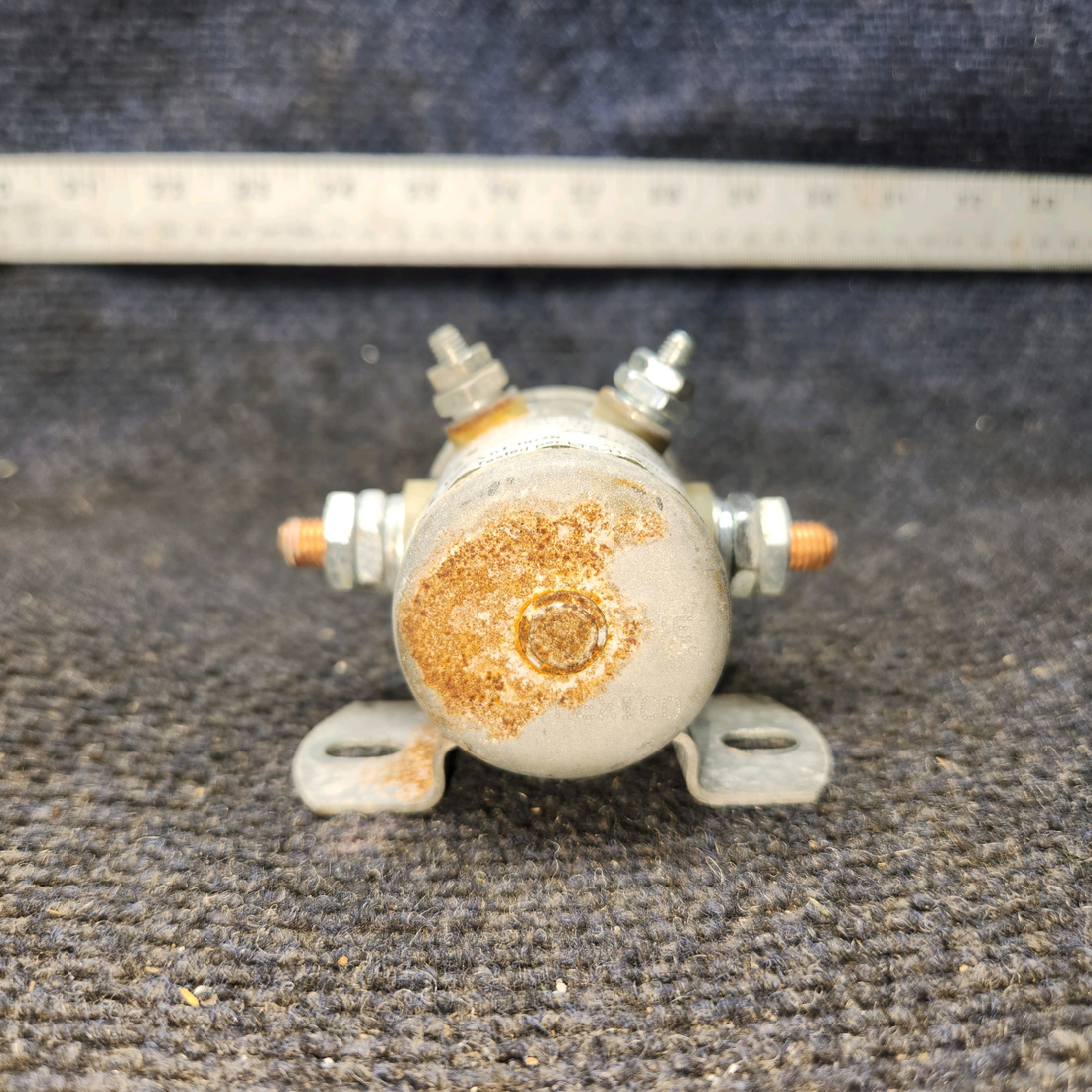 Used aircraft parts for sale, X61-0028 Lamar BEECHCRAFT F35 Contactor Solenoid (12v)