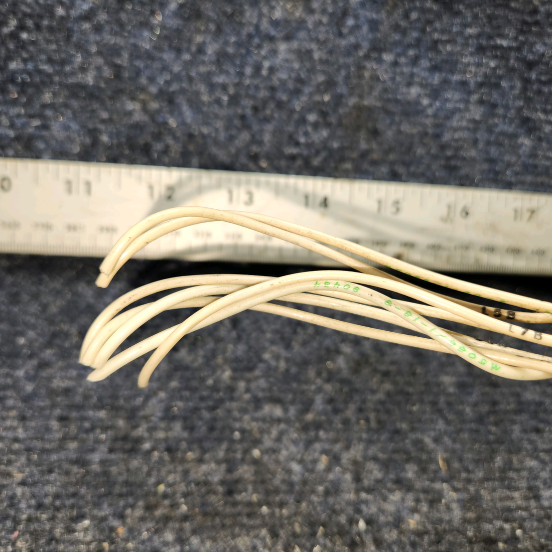 Used aircraft parts for sale, 35212-000 Piper PA28-161 Switch Panel Assembly w/ Potentiometers