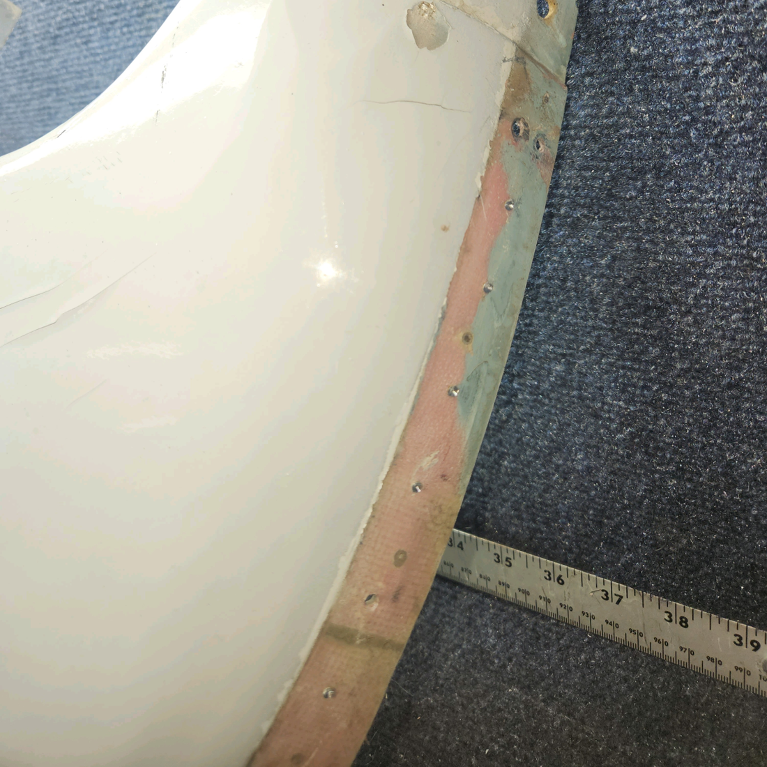 Used aircraft parts for sale, 0552019-23 cessna 172N Lower Nose Cap Assembly