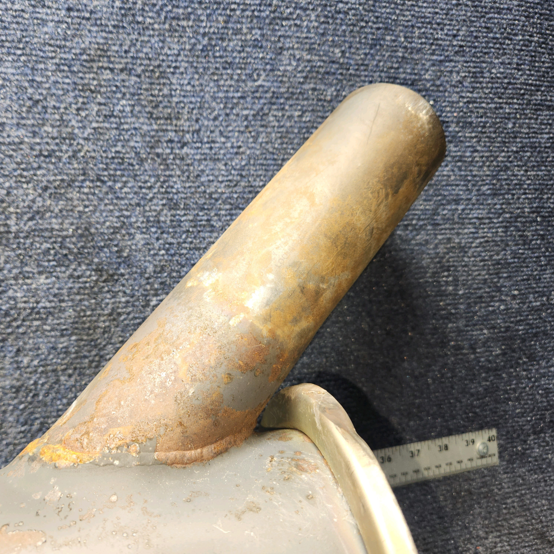 Used aircraft parts for sale, 0750161-28 Cessna 182G Muffler Assy