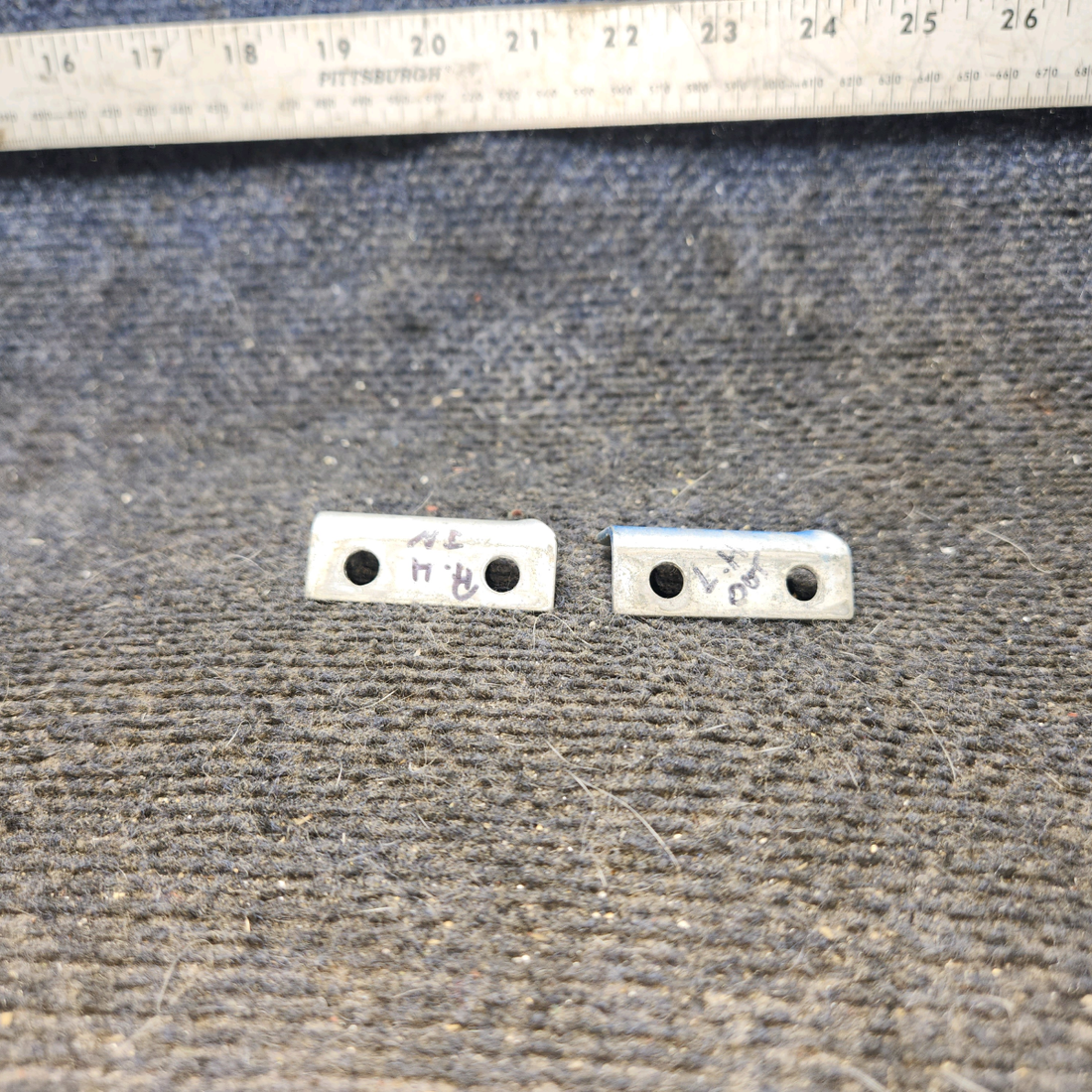 Used aircraft parts for sale, 0510205-9 cessna 172N Seat Belt Fitting – Outboard LH / Inboard RH