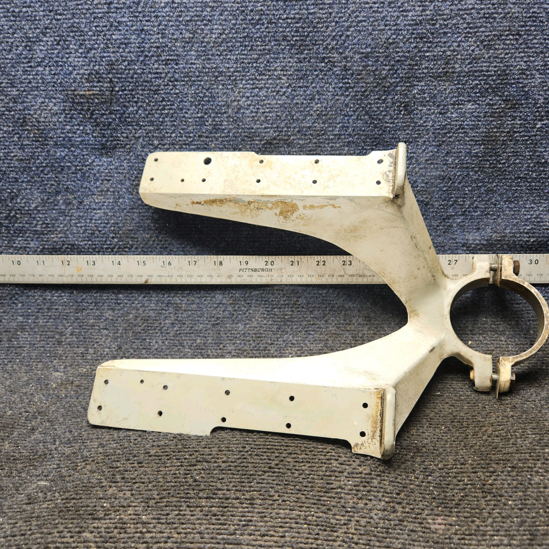 Used aircraft parts for sale, 0543016-1, 0543018-1 Cessna 172F Nose Gear Lower Fitting with Cap