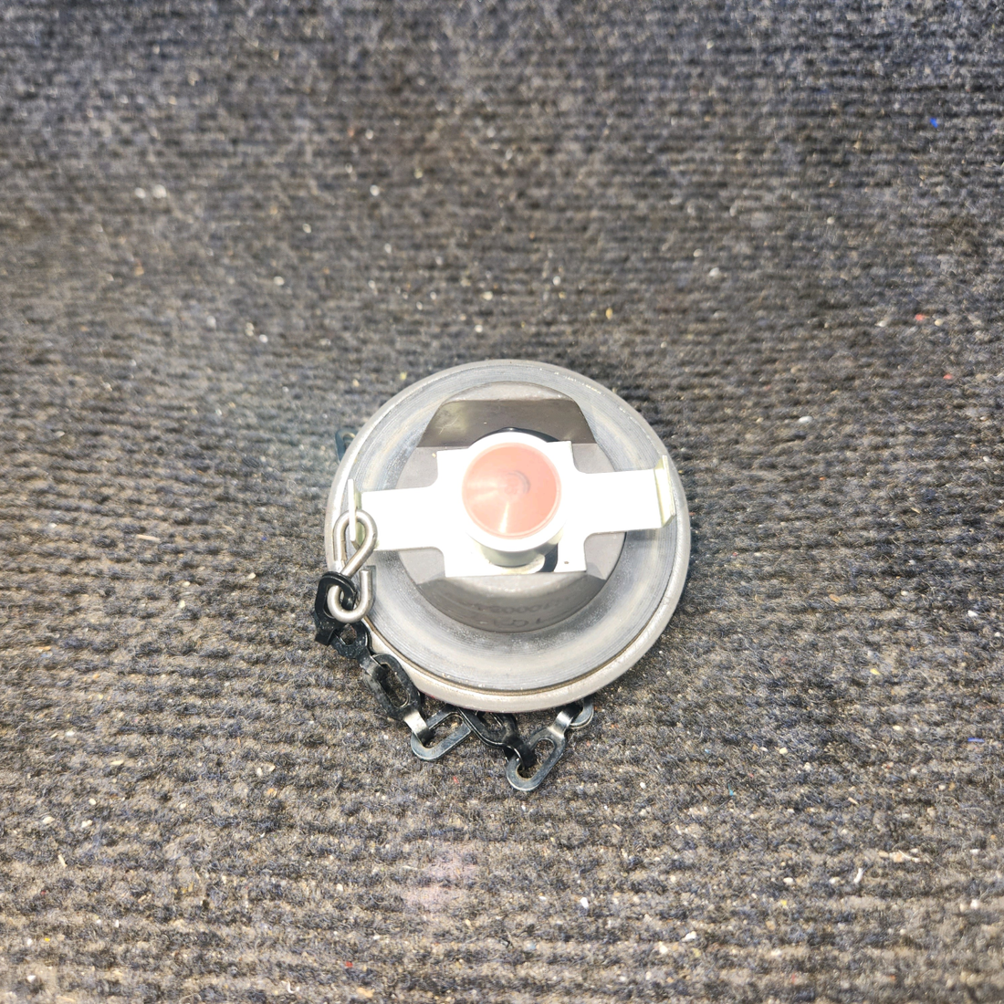 Used aircraft parts for sale, C156001-0106 Cessna 182G Fuel Cap Assembly with Chain