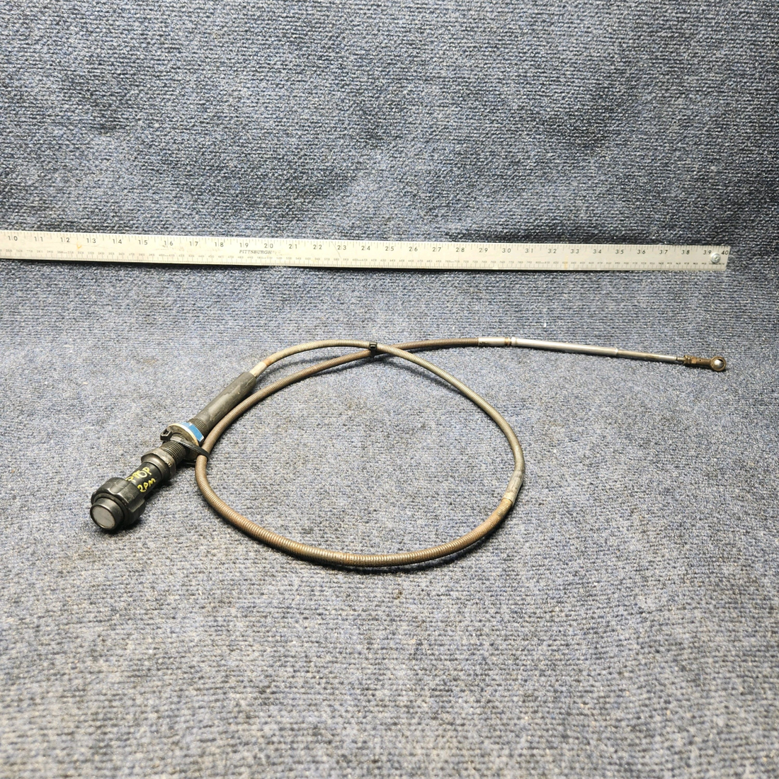 Used aircraft parts for sale, 9862067-11 CESSNA C172RG PROPELLER CONTROL CABLE (L: 57-3/4")