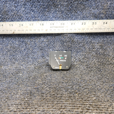 Used aircraft parts for sale, 1509413 Continental, Lycoming Oil Press Indicator