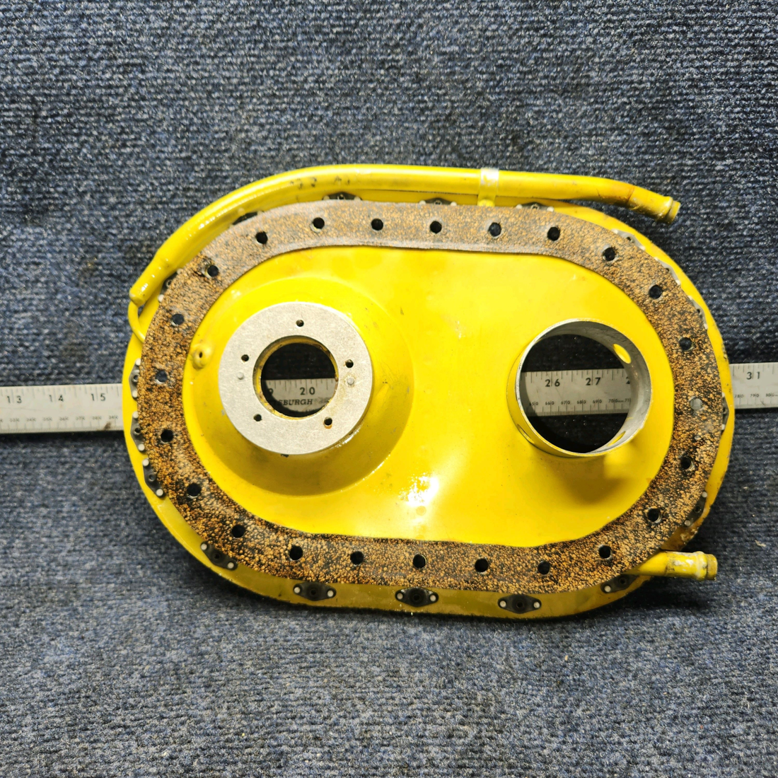 Used aircraft parts for sale, 23426-002 PIPER PA-24-250 Fuel Cell Access  Plate Assembly LH