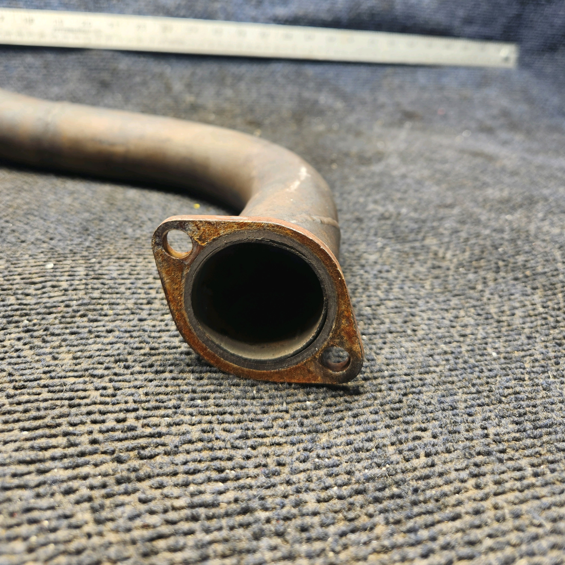 Used aircraft parts for sale, 63726-04 Lycoming Piper PA-28-140 Exhaust Stack Assembly – RH Forward