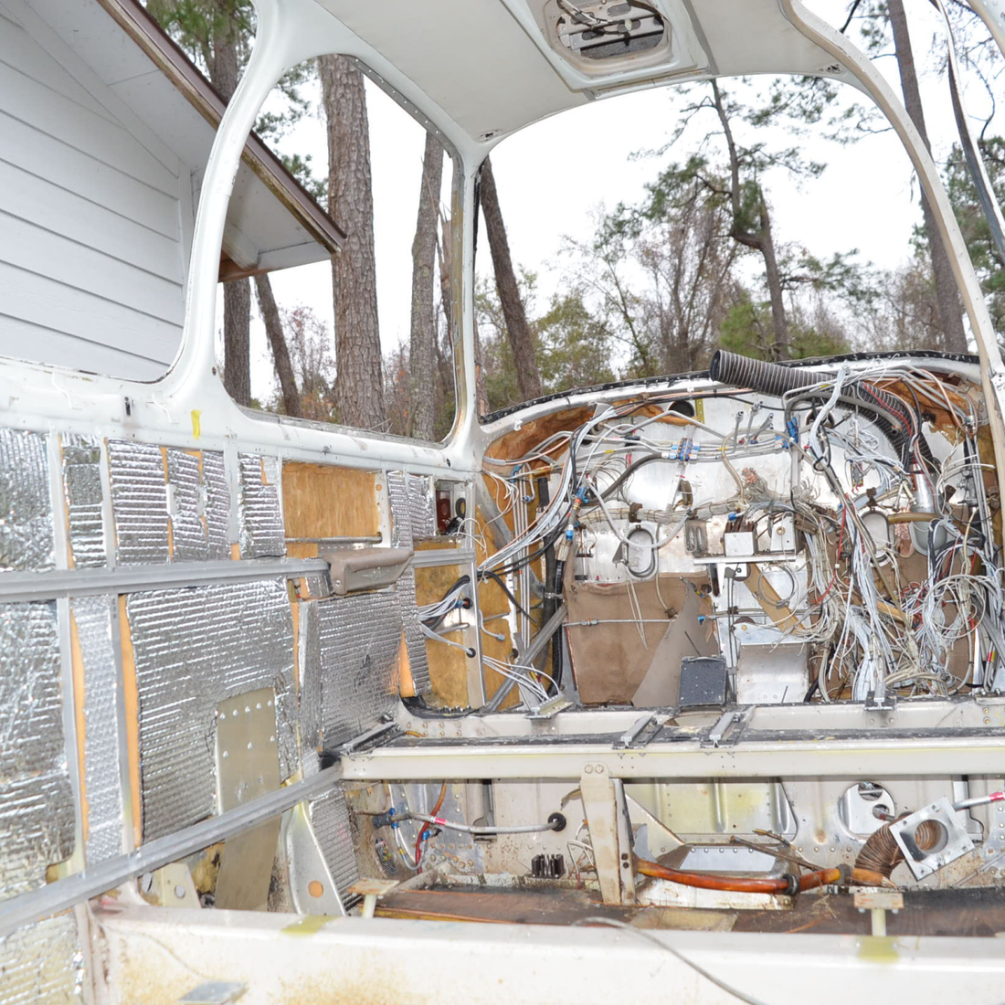 Used aircraft parts for sale, 95-B55 Baron BEECHCRAFT 95-55B FUSELAGE WITH BELLY LANDING, DAMAGE NOSE