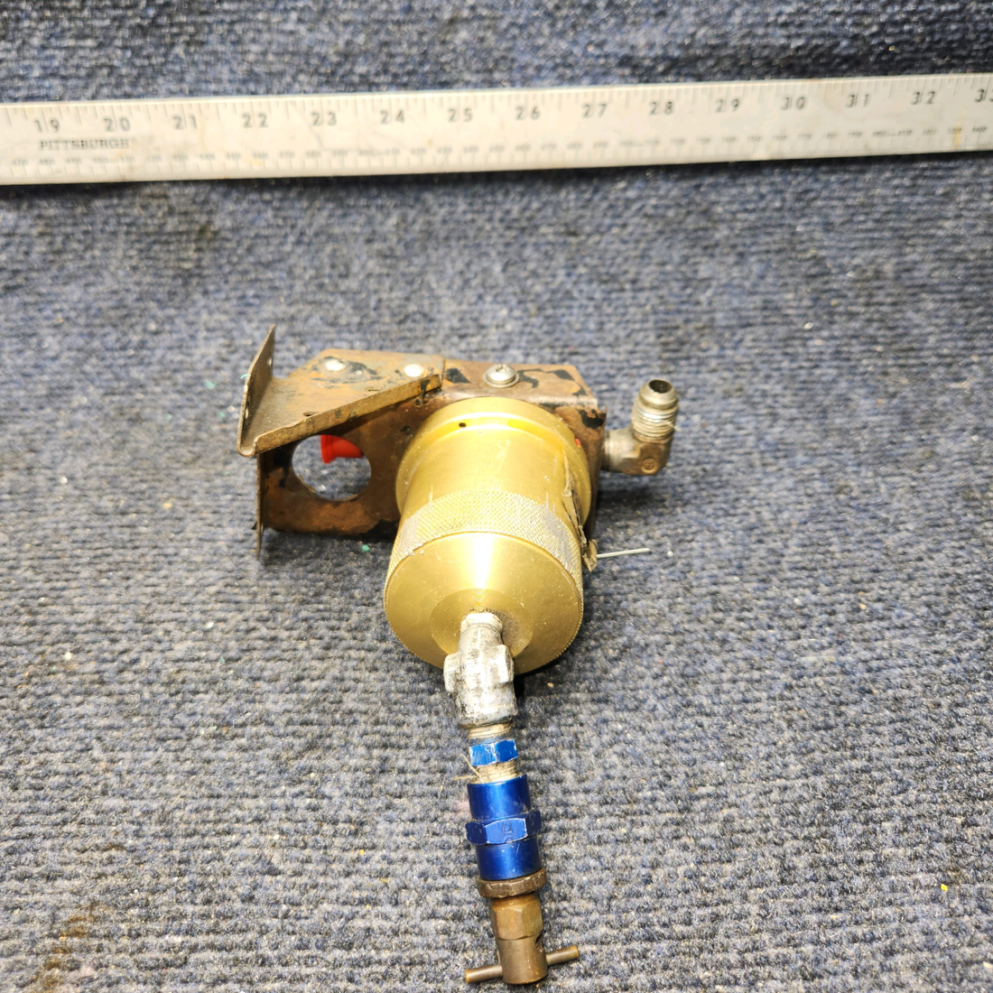 Used aircraft parts for sale, SA3-01 Steve's Aircraft PIPER PA28RT-201 Fuel Gascolactor Assy