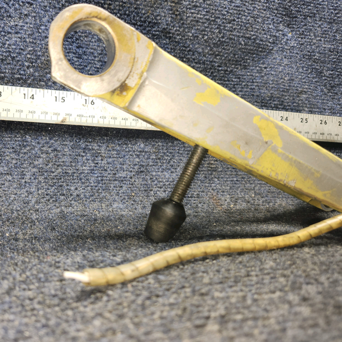 Used aircraft parts for sale, 169-820011-1 Beechcraft A24R Nose Gear Drag Brace