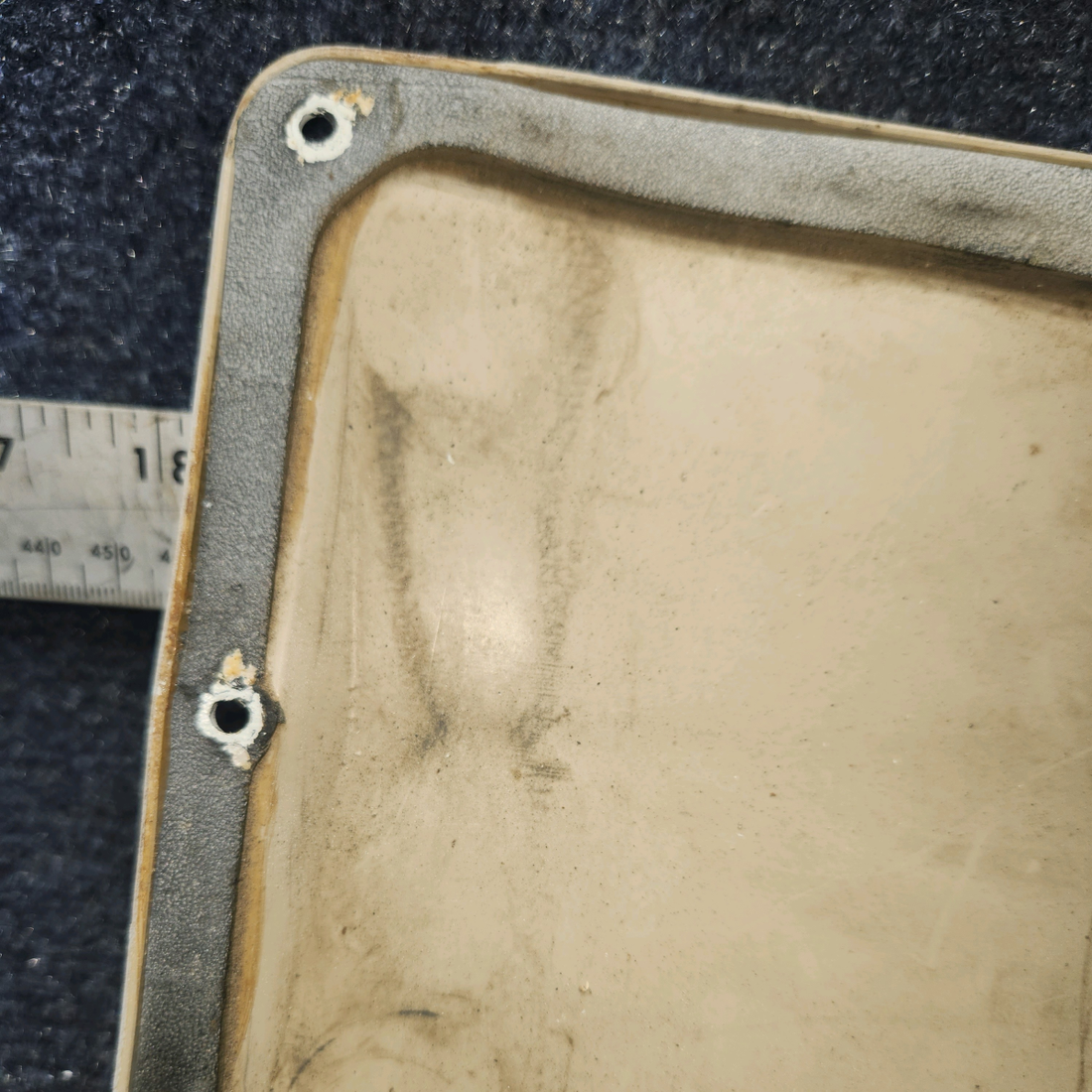 Used aircraft parts for sale, 96-55013-607 BEECHCRAFT 95-55B Panel Assy Overhead Fresh Air