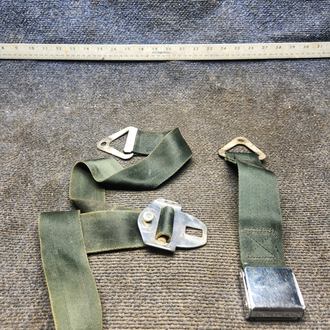 Used aircraft parts for sale, 440785, 449125 American Safety cessna 150G Seatbelt Assembly