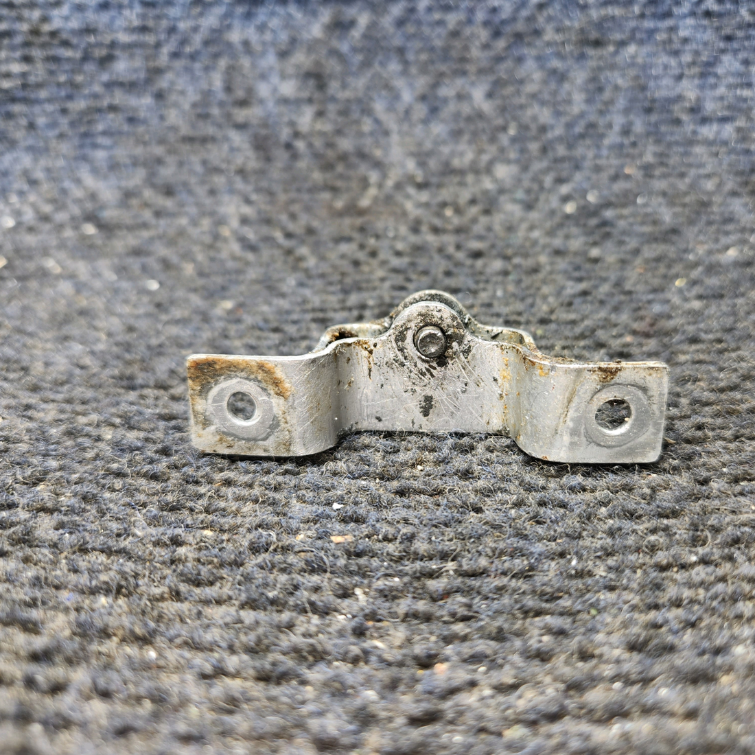 Used aircraft parts for sale, 0411550, 0411549 Cessna 172F Mount Bracket for Brake Master Cylinder