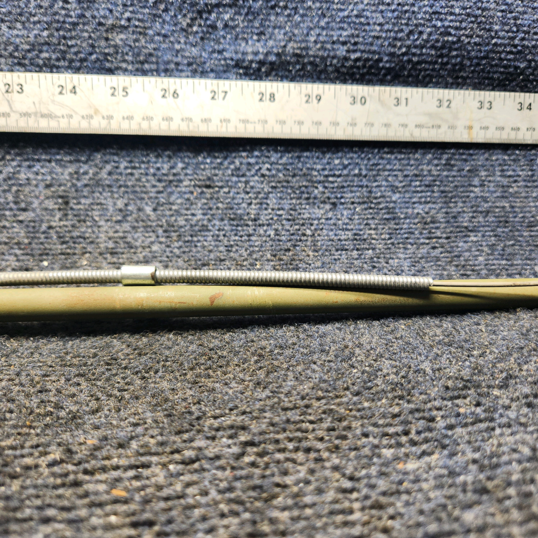 Used aircraft parts for sale, 0517037-1 Cessna Cabin Door Push Rod W/Cable