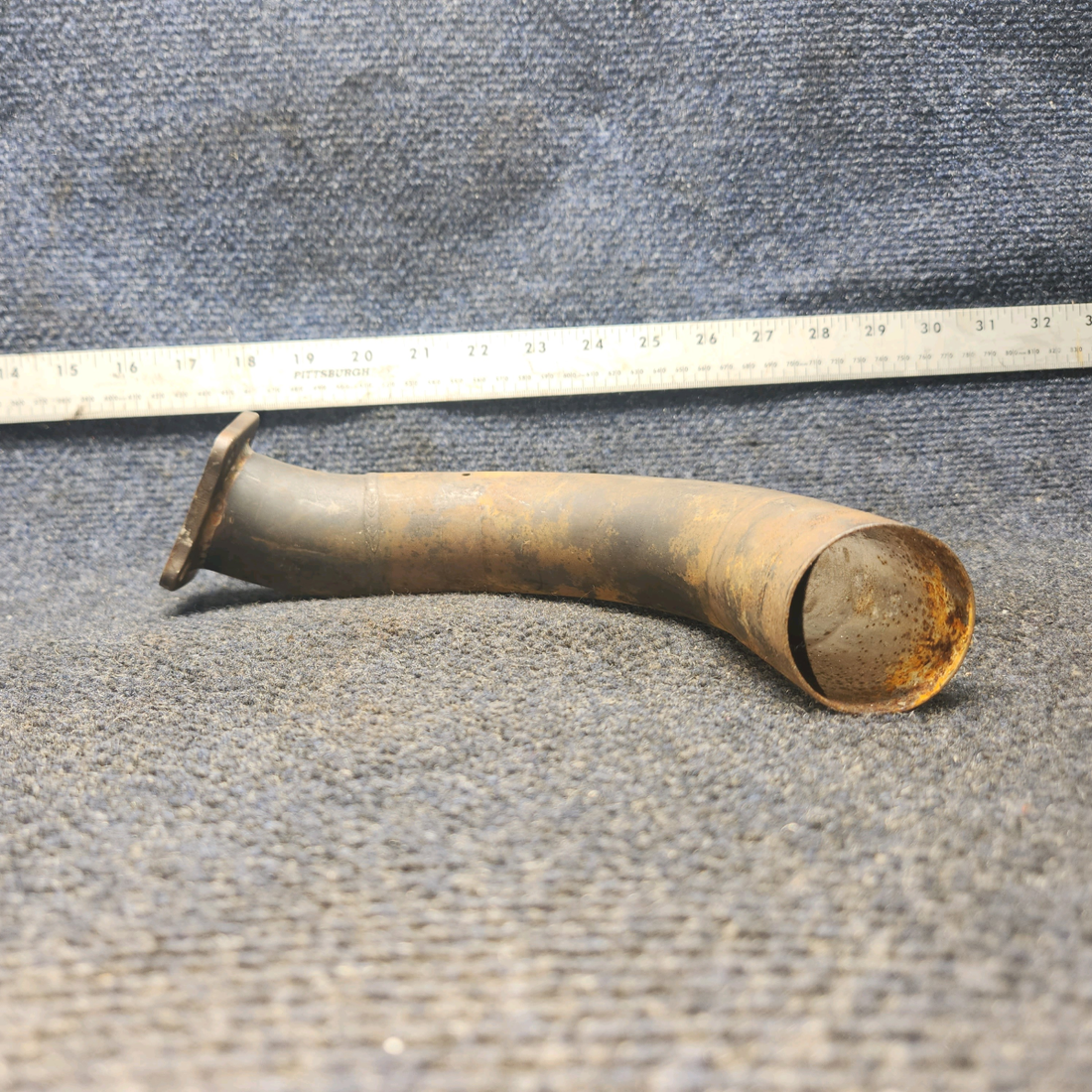 Used aircraft parts for sale, 96-950002-33 BEECHCRAFT 95-55B Exhaust Stack Assembly – Cylinder #5, LH Engine