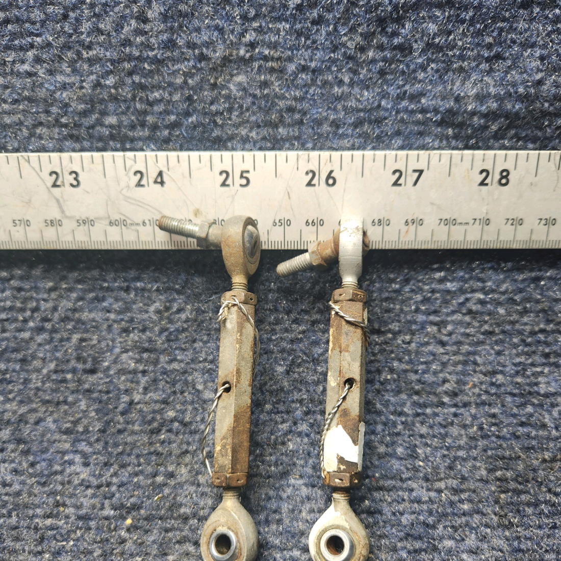 Used aircraft parts for sale, 2413102-1 Cessna 172RG Nose gear Door Rod Assy - Price is for Each
