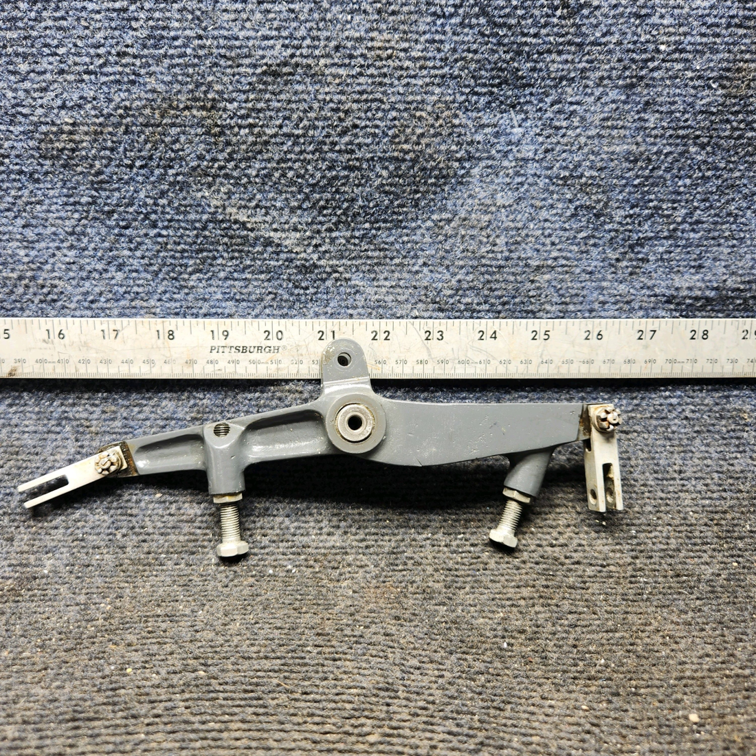 Used aircraft parts for sale, 35-521158 Beechcraft 35-33 Aileron Bellcrank Assembly - LH