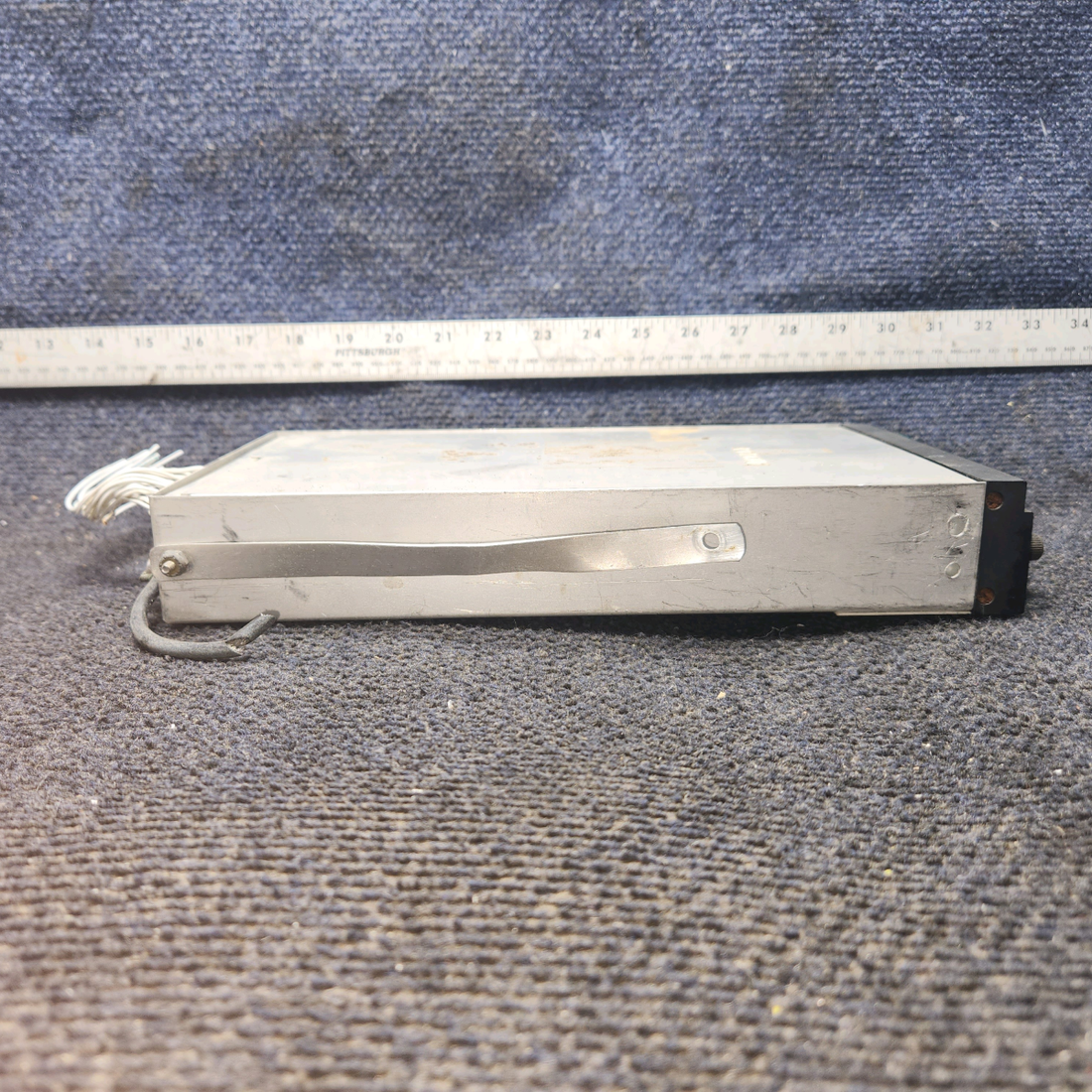 Used aircraft parts for sale, AT-50 Narco Avionics Piper PA-28-140 Transponder with Tray