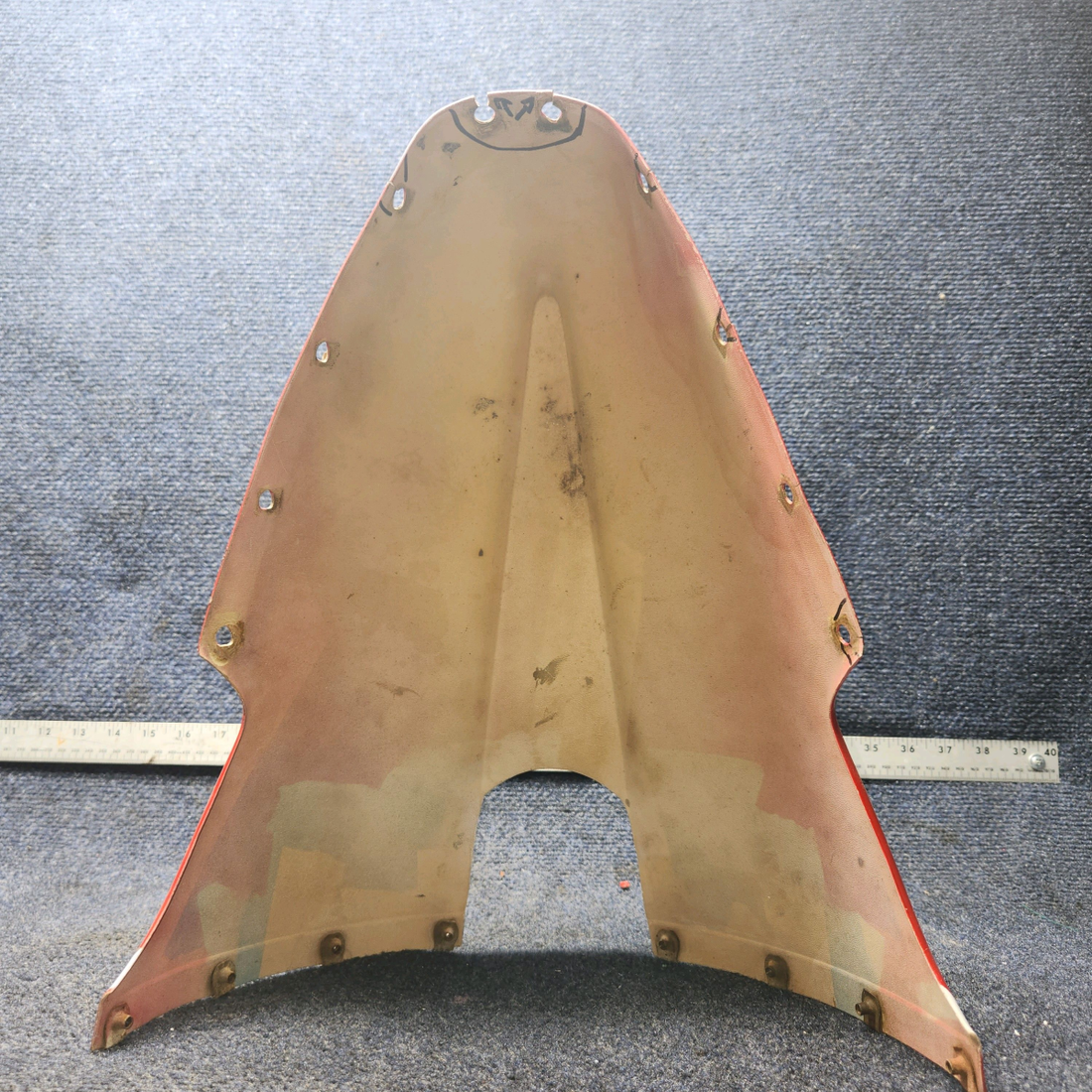 Used aircraft parts for sale, 66822-008 PIPER PA28-140 Fairing Upper/ Tail Cone