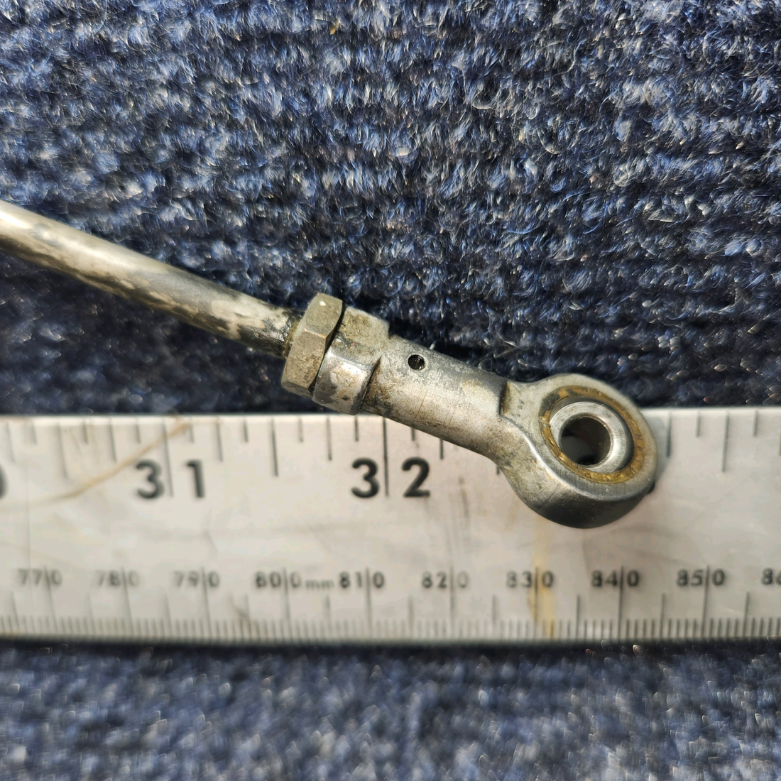 Used aircraft parts for sale, 169-380084-9 Beechcraft C23 SUNDOWNER Throttle Control Cable Assy 45"