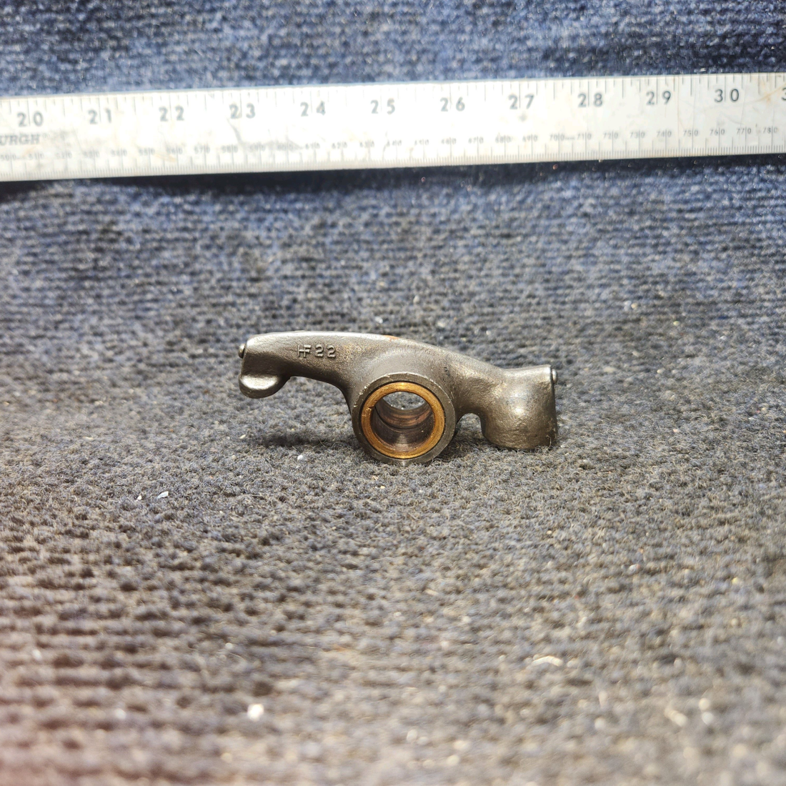 Used aircraft parts for sale, 639615 Continental GO-300 Cessna C175 Exhaust Rocker Arm