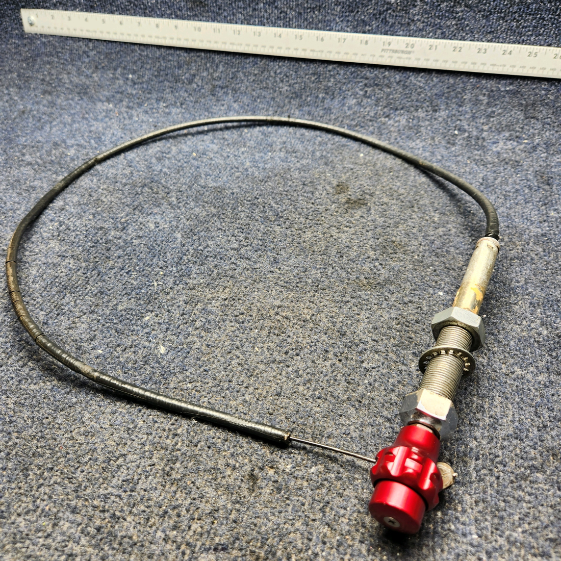 Used aircraft parts for sale, 35-944022 BEECHCRAFT F35 CONTROL MIXTURE CABLE