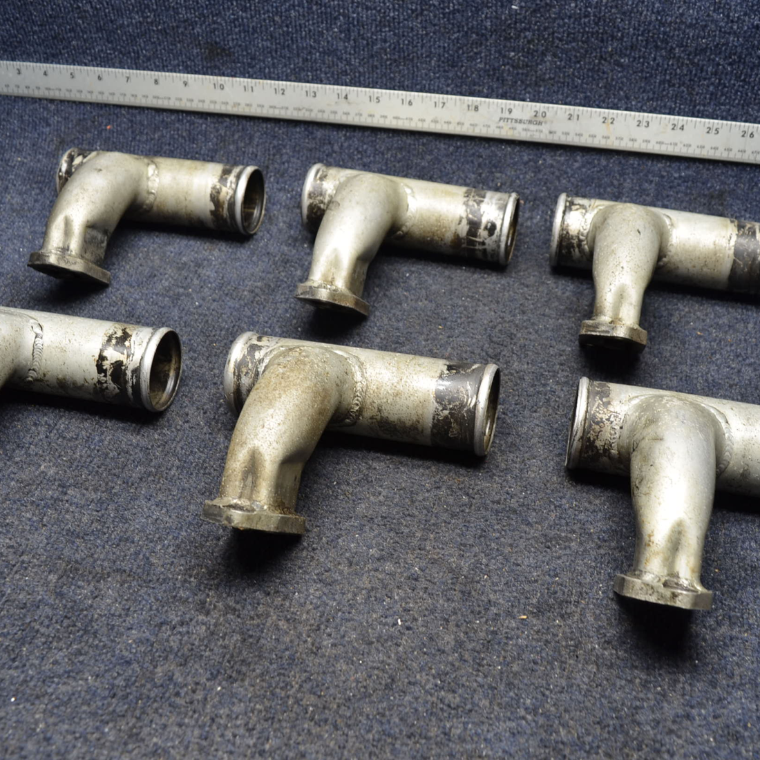 Used aircraft parts for sale, 626683 Cessna C175 TUBE ASSY INTAKE CONTINENTAL GO-300 "PRICE PER EACH"