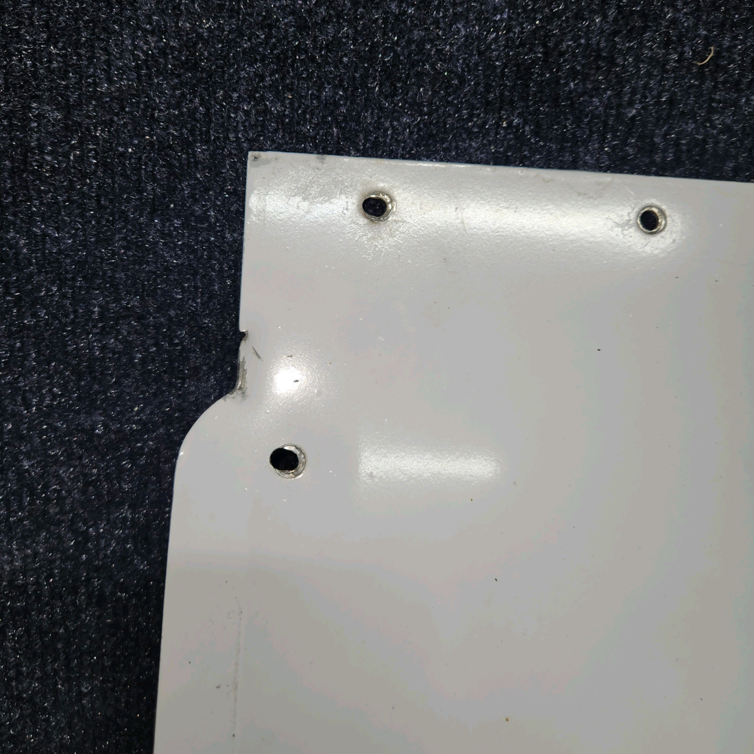 Used aircraft parts for sale, 0523521-19 Cessna 172E Fuel Tank Cover with Indent LH