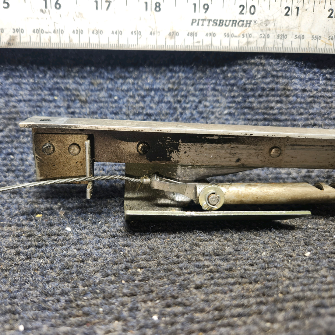 Used aircraft parts for sale, 0813150-55 Cessna 172E Parking Brake Handle Assy