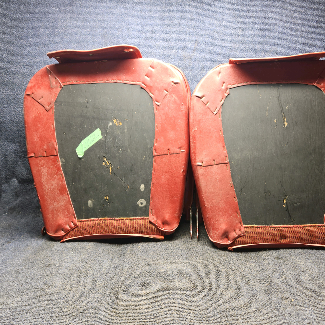 Used aircraft parts for sale, 99359-000, 99358-000 PIPER PA28-140 Rear Seat Assembly Set.