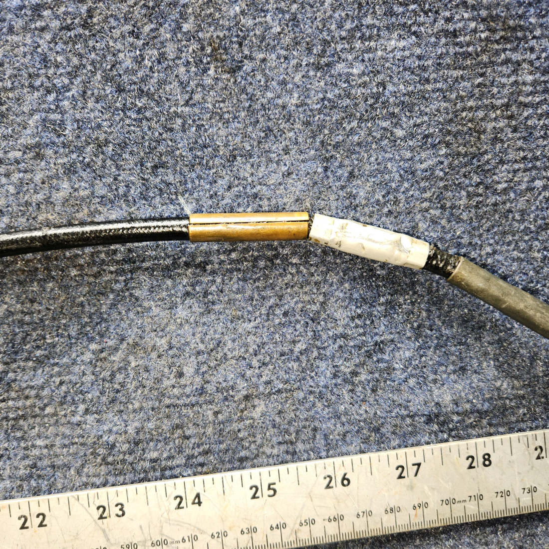 Used aircraft parts for sale, S1222-2 Cessna 172E Throttle Cable Assembly 47"