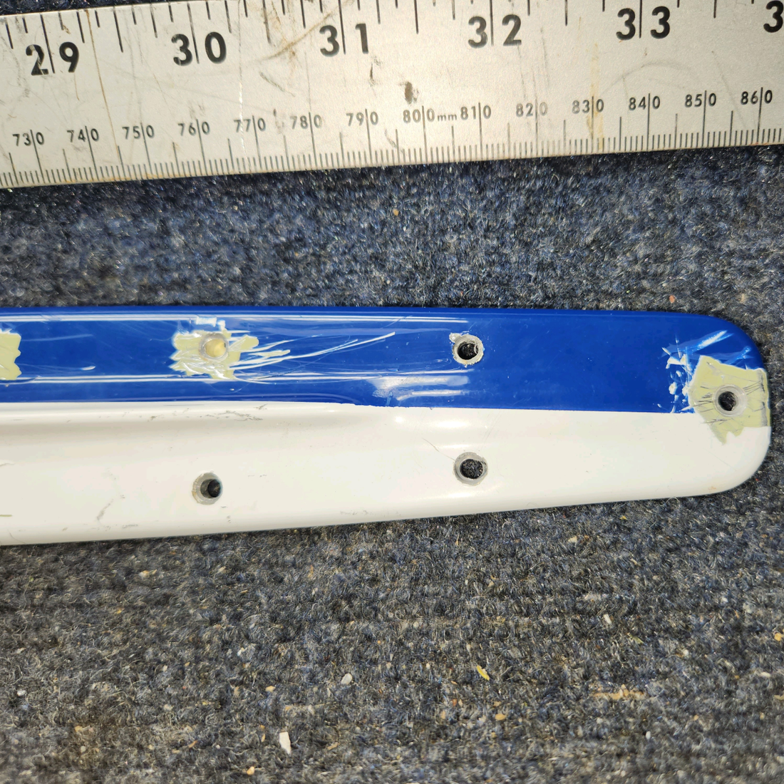 Used aircraft parts for sale, 0711037-14, 0711037-16 Cessna 182G Cabin Door Upper Hinge RH with Pin