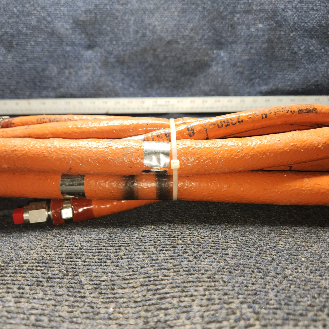 Used aircraft parts for sale, O-360-A4J Parker Beechcraft C23 SUNDOWNER Engine Hose Set of 8