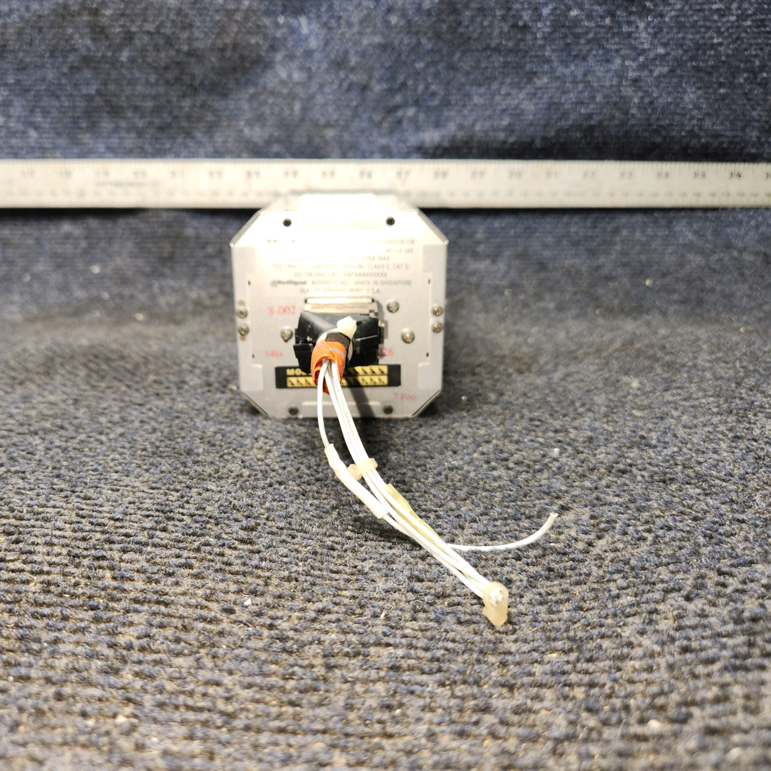 Used aircraft parts for sale, 066-3056-02 Bendix King Beechcraft C23 SUNDOWNER KI-208 VOR/LOC Indicator – 11–33 Volts