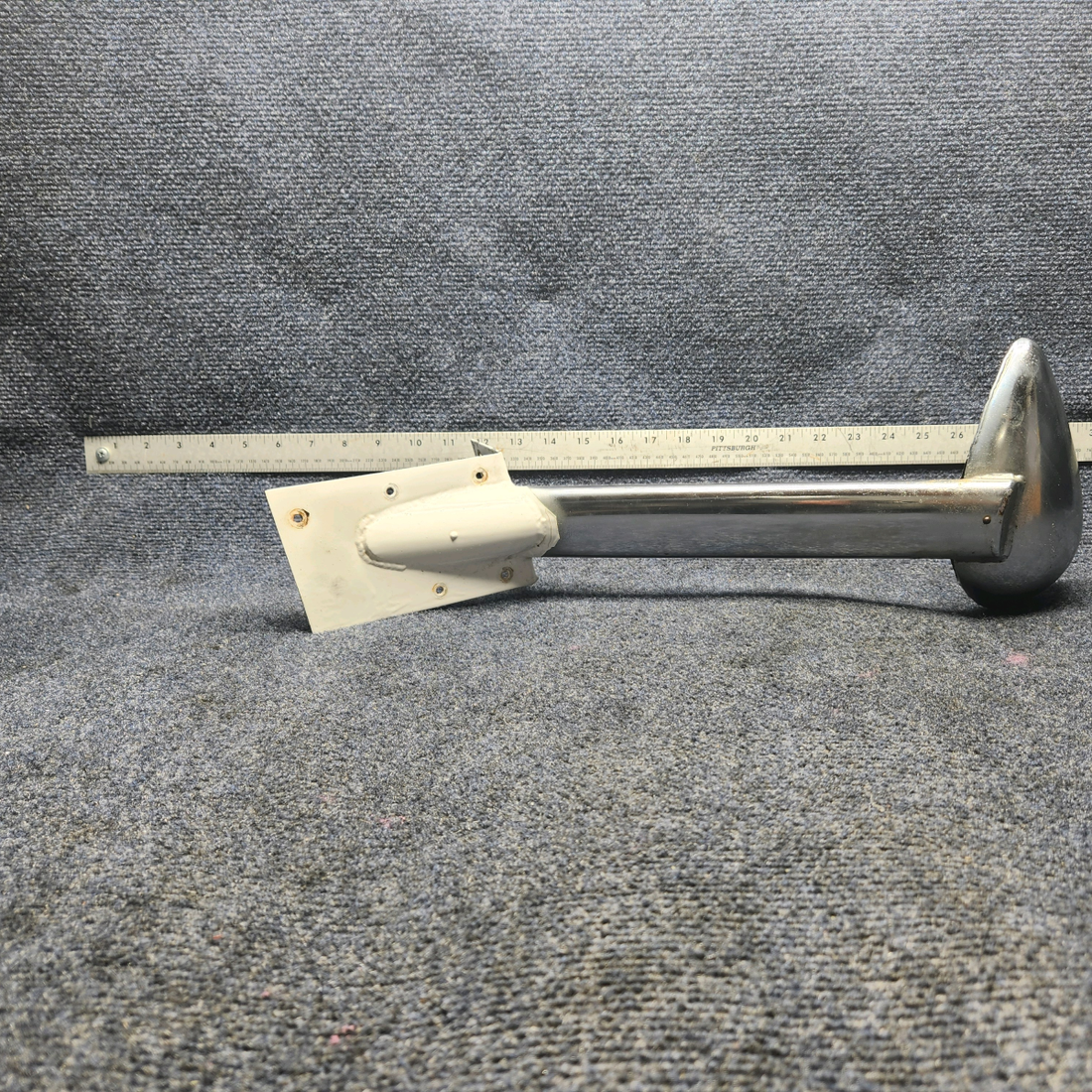 Used aircraft parts for sale, 002-430076-23 Beechcraft F33A STEP ASSIST ASSY (CHROME)