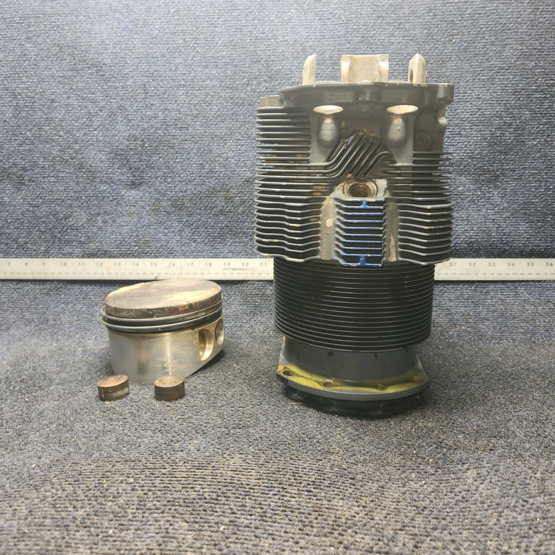 Used aircraft parts for sale, LW-12425 Lycoming O-540 PIPER PA-24-250 Nitrided Cylinder Assembly